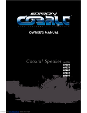 Orion Cobalt CO570 Owner's Manual