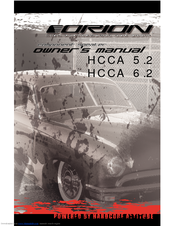 Orion HCCA 6.2 Owner's Manual