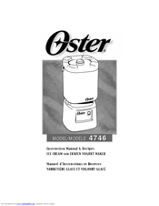 Oster 4746 Manuals ManualsLib