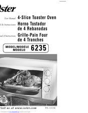 Oster 6235 Manuel D'utilisation