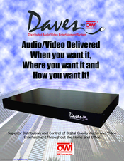 OWI DAVES none Brochure & Specs
