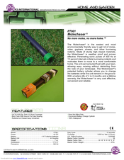 P3 International Molechaser P7901 Specifications