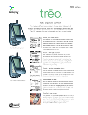 Handspring Handspring Treo 180g Features