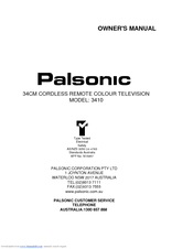 Palsonic 3410 Owner's Manual