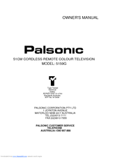 Palsonic 5159G Owner's Manual