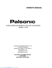 Palsonic 6138 Owner's Manual