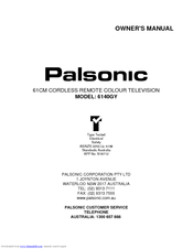 Palsonic 6140GY Owner's Manual
