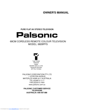 Palsonic 6828PFS Owner's Manual