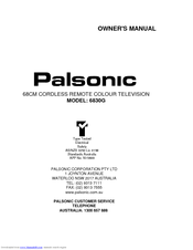 Palsonic 6830G Owner's Manual