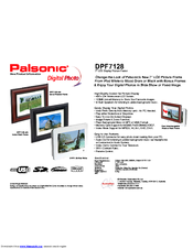 Palsonic DPF7128 Specifications