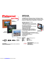 Palsonic DPF8128 Specification Sheet