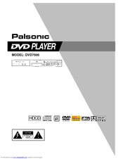 Palsonic DVD7500 User Manual