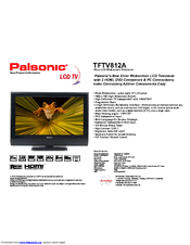 Palsonic HDMI TFTV812A Specifications