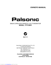Palsonic TFTV385Y Owner's Manual