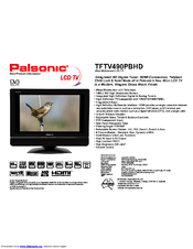 Palsonic TFTV490PBHD Specifications