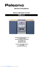 Palsonic PMC-211 Instruction Manual