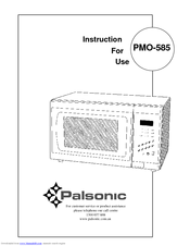 Palsonic PMO-585 Instructions For Use Manual