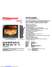 Palsonic TFTV1550DT Specifications