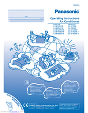 Panasonic CU-E9GKE Operating Instructions Manual