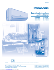 Panasonic CU-E9FKR Operating Instructions Manual