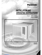 Panasonic CW-C120AU Install And Operation Instructions
