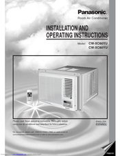 Panasonic CW-XC60YU Install And Operation Instructions