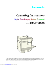 Panasonic KX-PS8000 Operating Instructions Manual