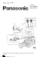 Panasonic NV-M50A Operating Instructions Manual