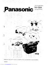 Panasonic NV-S8A Operating Instructions Manual