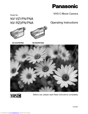 Panasonic NV-VZ1PN Operating Instructions Manual