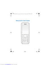 Nokia 6275 User Manual