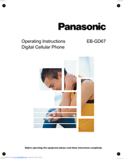 Panasonic EB-GD67 Operating Instructions Manual