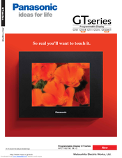 Panasonic GT01R Brochure & Specs
