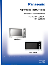 panasonic nn cd997s dimensions