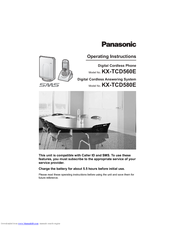 Panasonic KX-TCD560E Operating Instructions Manual