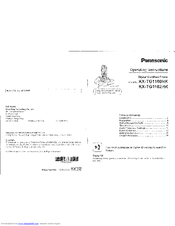 Panasonic KX-TG1102HK Operating Instructions Manual