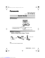 Panasonic KX-TG1861AL Quick Manual