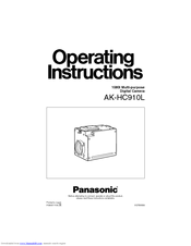 Panasonic AK-HC910L Operating Instructions Manual