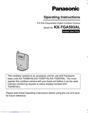 Panasonic KX-TGA593AL Operating Instructions Manual