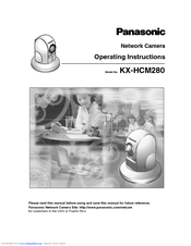 Panasonic KX-HCM280 Operating Instructions Manual