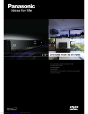 Panasonic DVD Home Theatre System Specification Sheet