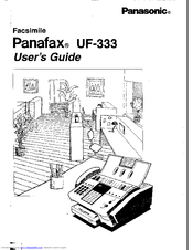 Panasonic Panafax UF-333 User Manual