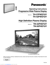Panasonic H-37PWD7UY Operating Instructions Manual