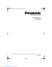 Panasonic TX-32F500A Operating Instructions Manual