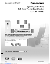 Panasonic sc-pt150 Operating Instructions Manual