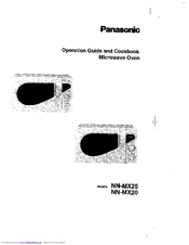Panasonic NN-MX20 Operation Manual And Cookbook