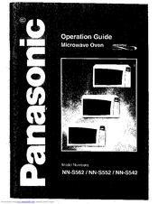 Panasonic NN-S552 Operation Manual