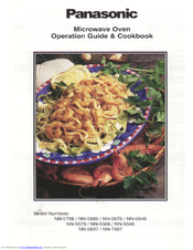 Panasonic NNS566 - MICROWAVE Operation Manual & Cookbook