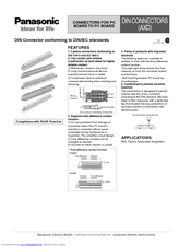 Panasonic AXD Series Specification Sheet
