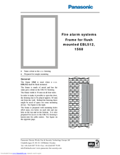 Panasonic 1568 Specification Sheet